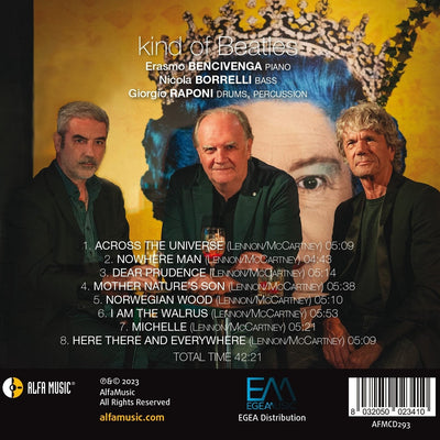 Erasmo BENCIVENGA, Nicola BORRELLI, Giorgio RAPONI - KIND OF BEATLES (CD)