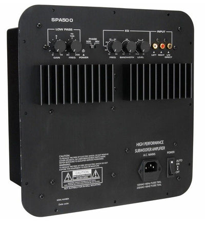 SPA500 Dayton - Amplificatore Sub a Placca classe AB con toroidale