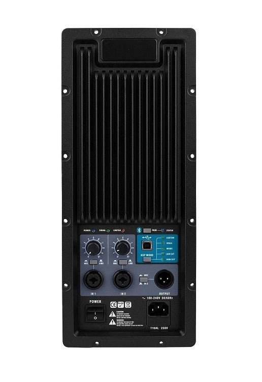 PP800DSP Dayton - Amplificatore Placca due vie 600x200 classe D con DSP