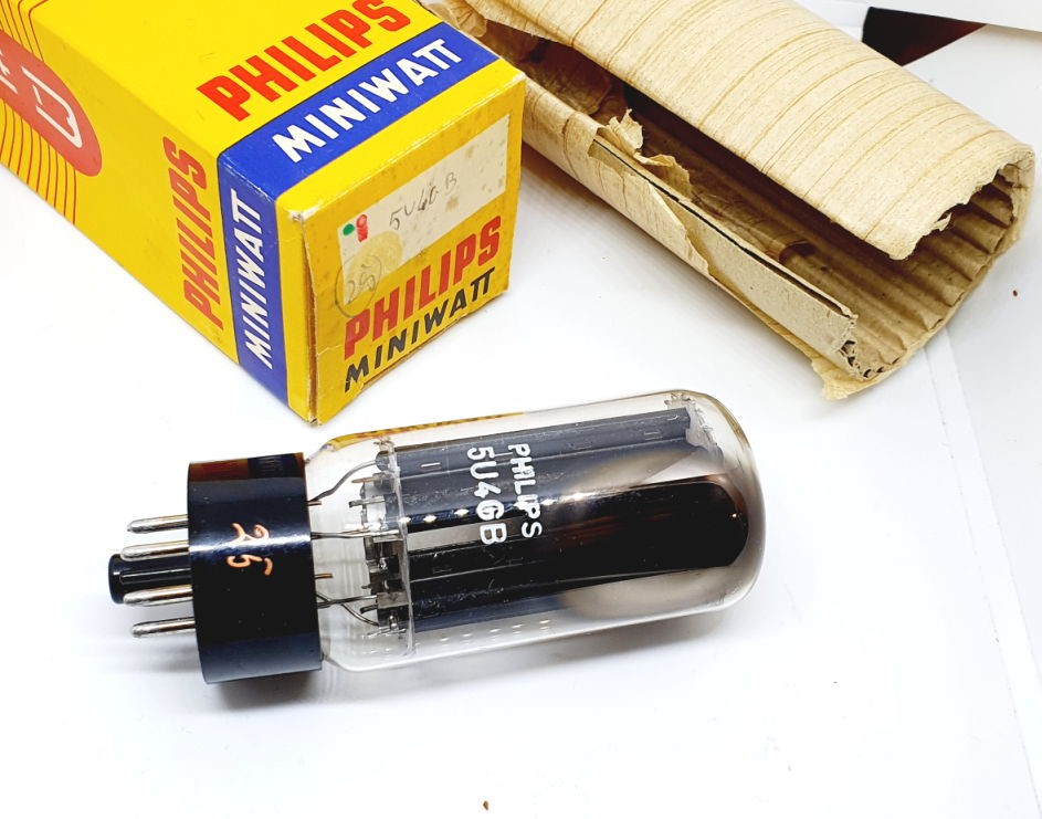 5U4G Philips Miniwatt NOS-NIB Singola (v27)