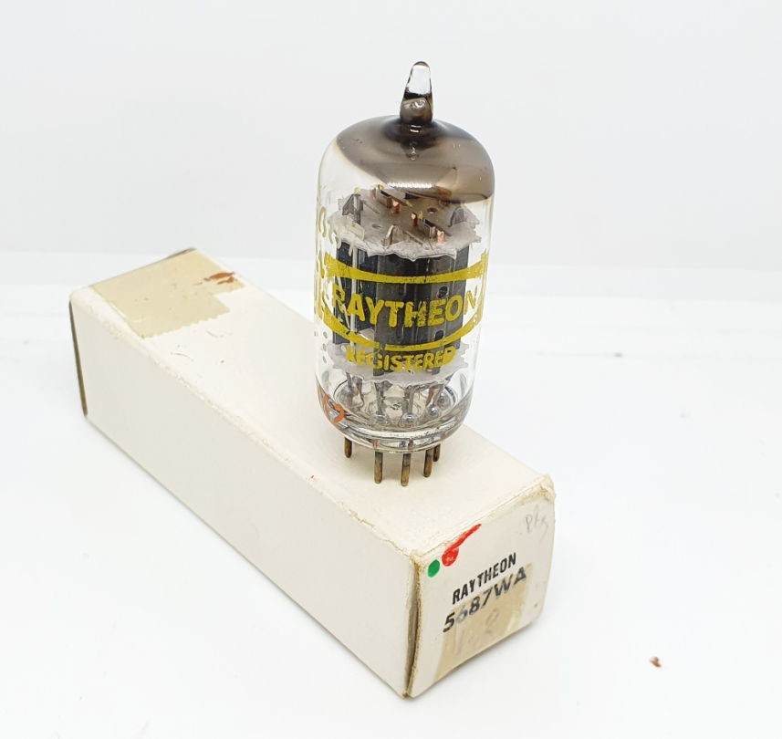 5687WA Raytheon yellow print USA NOS-NIB Singola (v162)