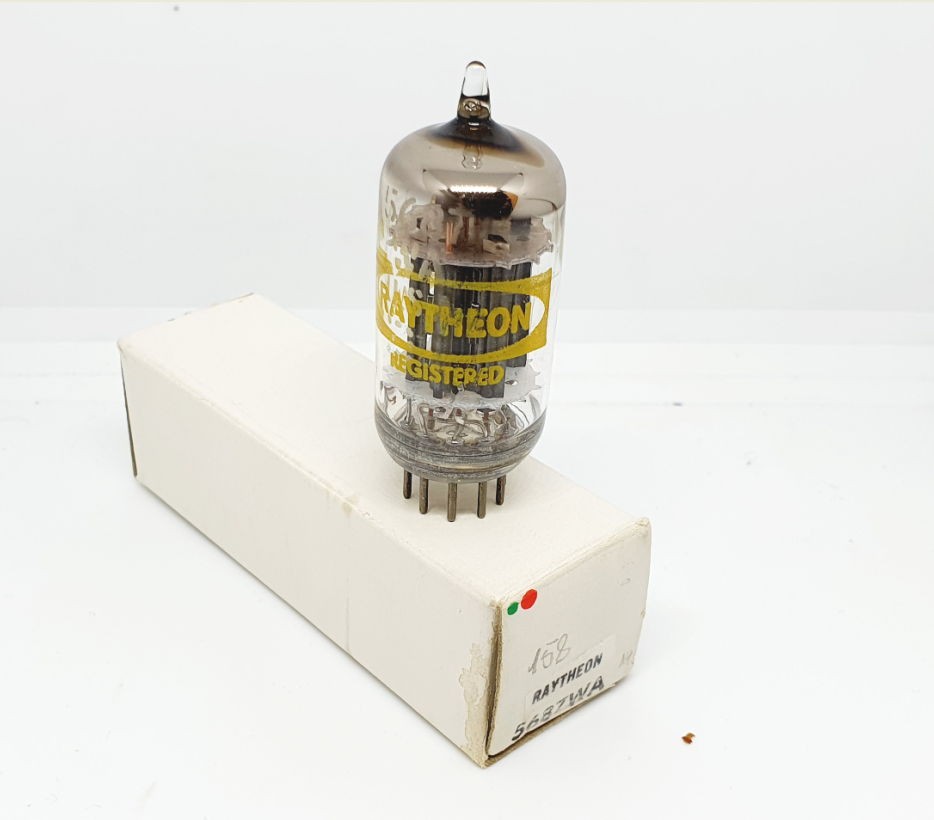 5687WA Raytheon yellow print USA NOS-NIB Singola (v158)