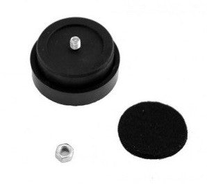 Set 4x Piedoni antivibranti colore nero