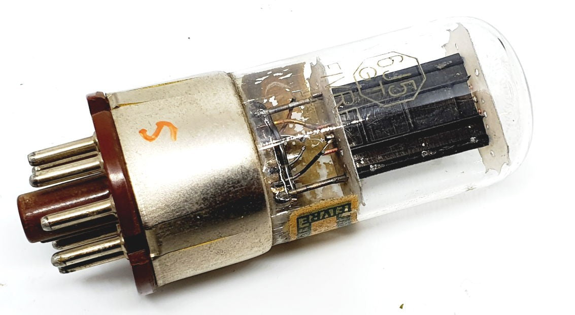6J5GT FIVRE Italy 50,s metal base NOS Singola (v5)