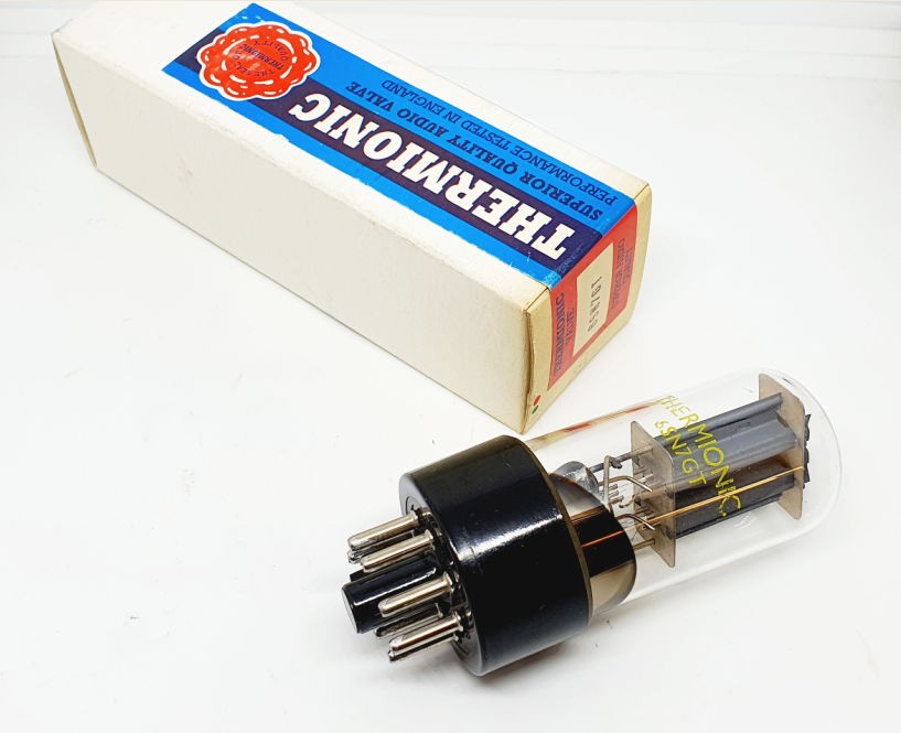 6SN7 - 6H8C - 6N8P  Novosibirsk by THERMIONIC England NOS-NIB Singola (v279)
