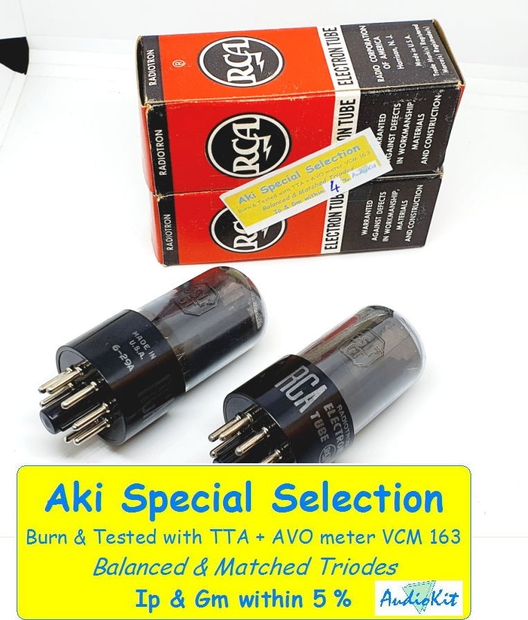 6SL7GT - VT229GT RCA USA  NOS-NIB - 5% SPECIAL SELECTION - Coppia (v47 - v67)