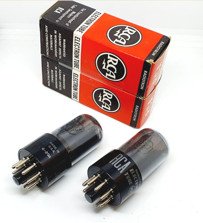 6SL7GT - VT229GT RCA USA  NOS-NIB Coppia (v60 - v63)
