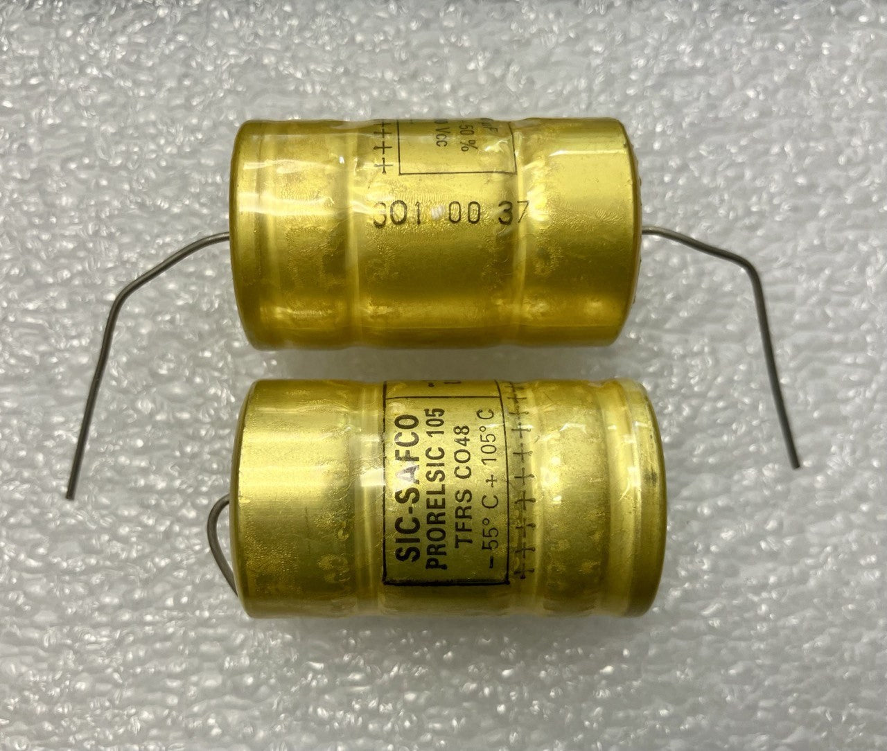 220uf 100v Sic-Safco Prorelsic 105 - Condensatore elettrolitico assiale