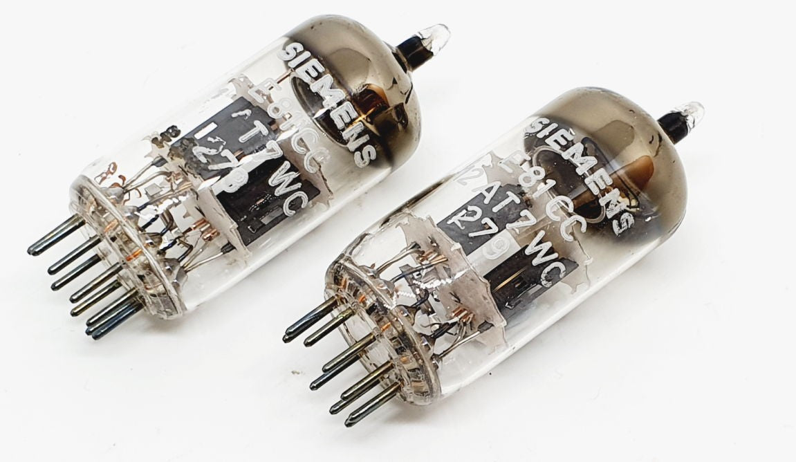 E81CC - 12AT7WC SIEMENS NOS-NIB Coppia (v259 - v267)