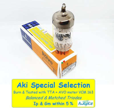 E81CC - 12AT7WC SIEMENS NOS-NIB - 1% SPECIAL SELECT - Single (v268)