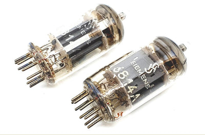 5814A - E82CC Siemens Triple Mica UOS Coppia Usate (v51 - v56)