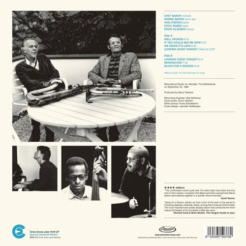 Chet BAKER QUINTET - BLUES FOR A REASON (LP)