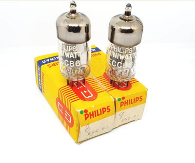 ECC86 - 6GM8 Philips Miniwatt NOS-NIB Coppia (v8 - v9)