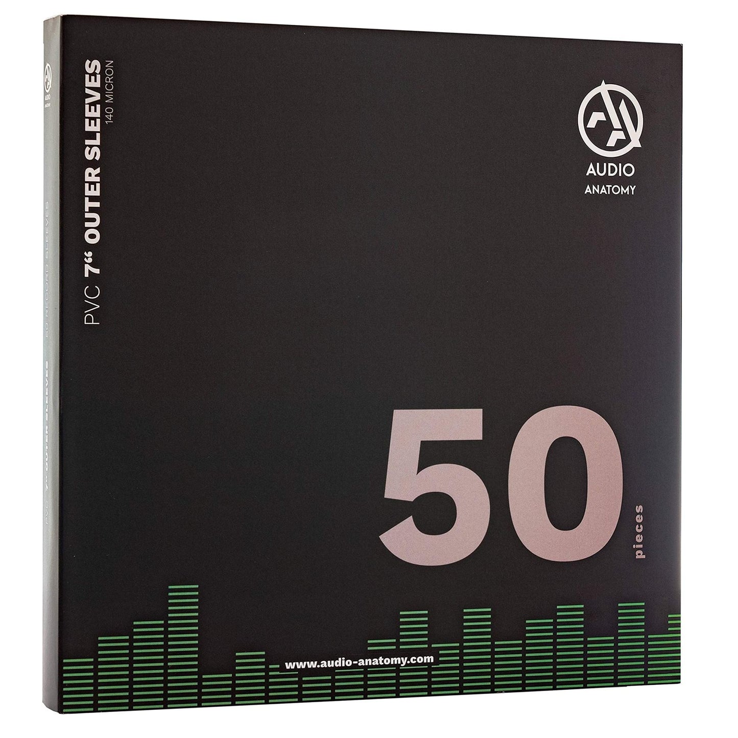 AUDIO ANATOMY - 50 x 7" (45 GIRI) BUSTE PROTETTIVE ESTERNE POLIPROPILENE