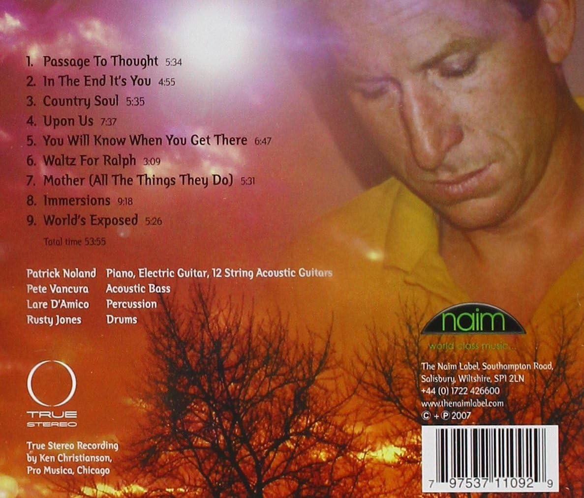 Patrick NOLAND GROUP - PASSAGE TO THOUGHT (CD)