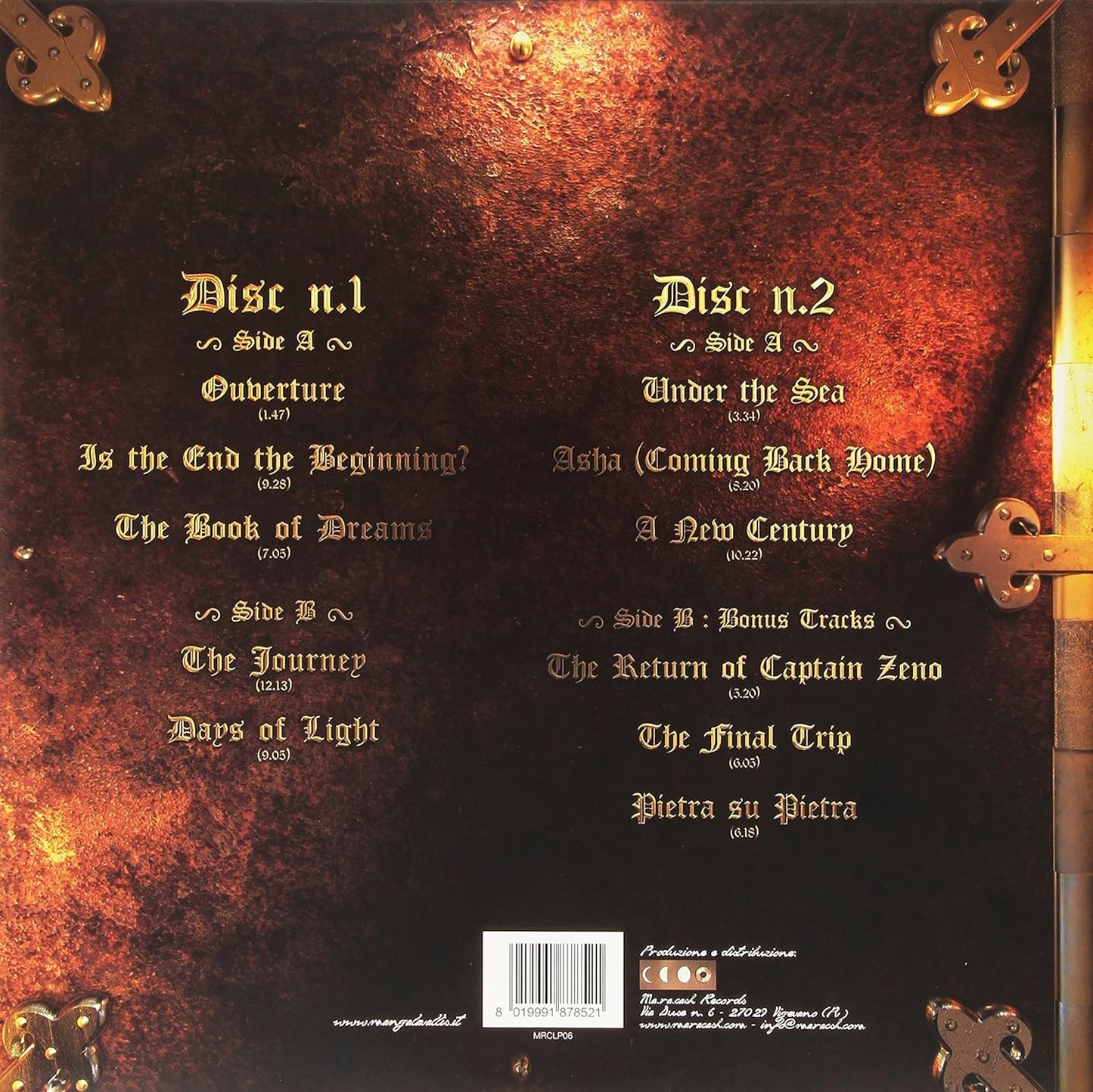 MANGALA VALLIS - THE BOOK OF DREAMS (2 LP)