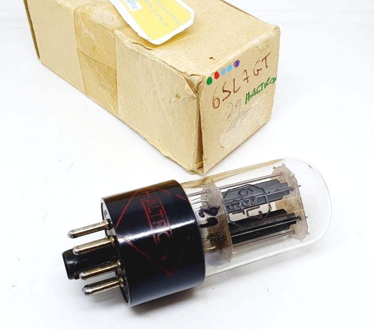 6SL7GT Haltron NOS anni 50-60 Singola (v29)