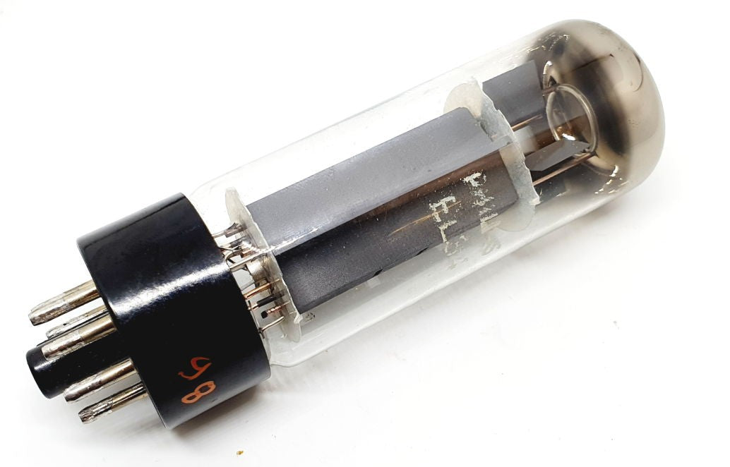 EL34 Philips Xf3 UK Blackburn made  NOS-NIB Singola (v98)