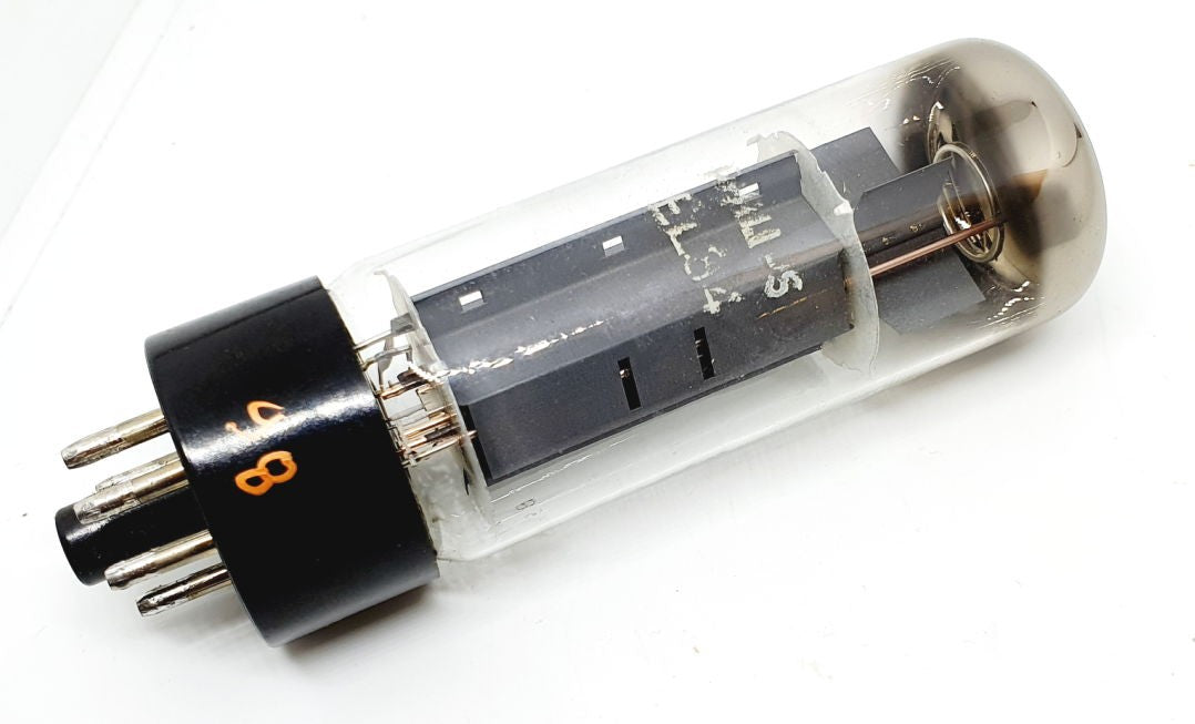EL34 Philips Xf3 UK Blackburn made  NOS-NIB Singola (v98)