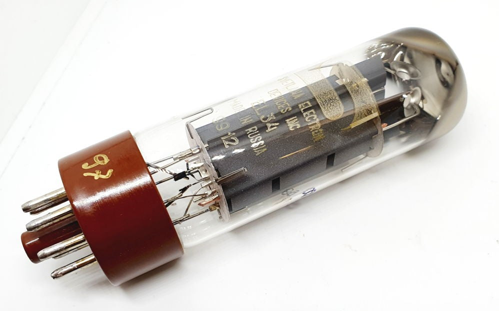 EL34 Svetlana "S" Logo Vintage 1999 NIB Coppia (v96 - v97)