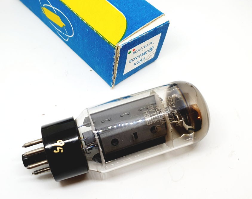 6CA7 / EL34 Sovtek NOS-NIB Singola (v95)