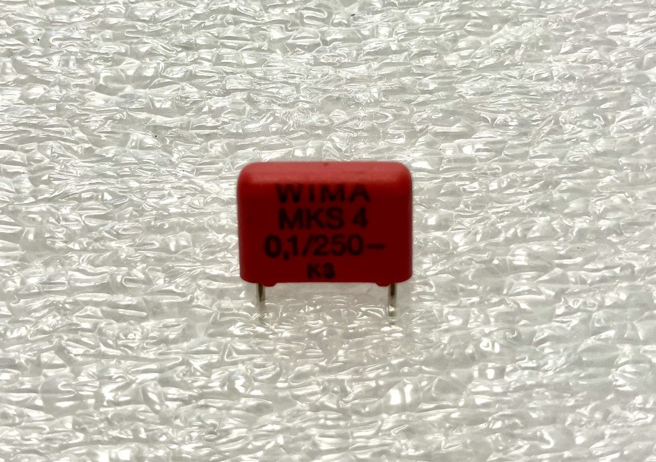 0.1uf 250v Wima MKS4 - Condensatore in poliestere