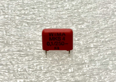 0.1uf 250v Wima MKS4 - Condensatore in poliestere