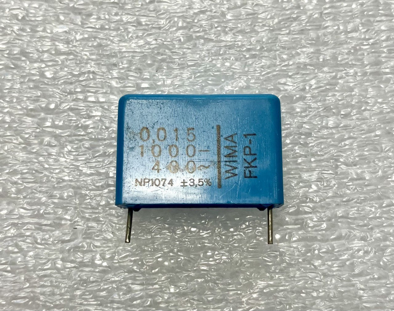15nf 1000v Wima FKP-1 - Condensatore in polipropilene film e foil