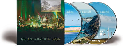 DJABE & Steve HACKETT - LIVE IN GYOR (2 CD + BLU-RAY)