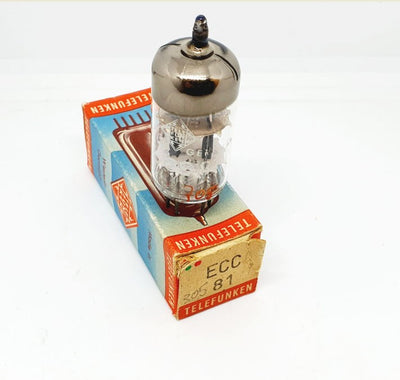 ECC81 - 12AT7 TELEFUNKEN NOS-NIB Single (v305)