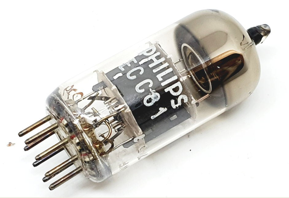 12AT7 - ECC81 Philips / Mullard NOS-NIB  Coppia (v279 - v281)