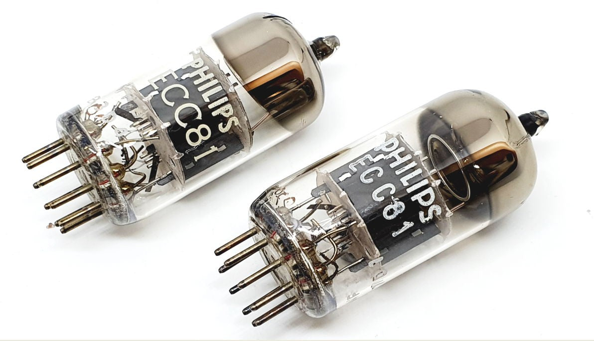 12AT7 - ECC81 Philips / Mullard NOS-NIB  Coppia (v279 - v281)