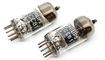 12AT7 - ECC81 Philips / Mullard NOS-NIB  Coppia (v279 - v281)