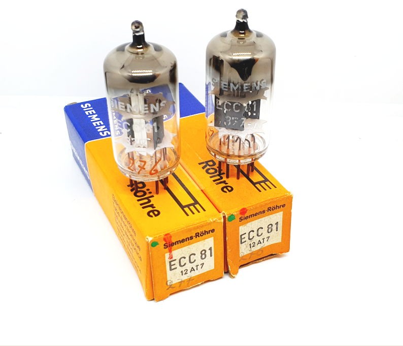 ECC81 - 12AT7 SIEMENS NOS-NIB Coppia (v276 - v277)