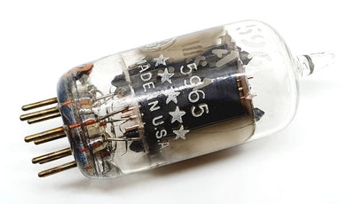 5965 - 12AV7 GE 5 Star NOS-NIB Singola (v4)