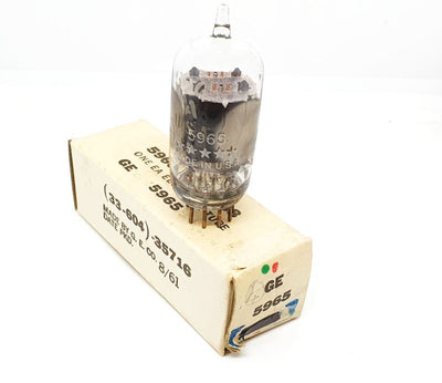 5965 - 12AV7 GE 5 Star NOS-NIB Singola (v4)