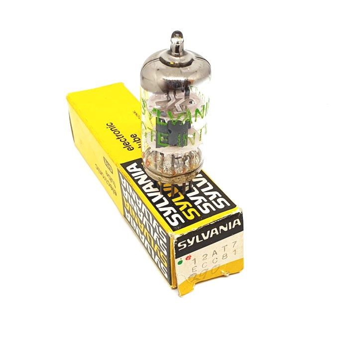 12AT7 - ECC81 SYLVANIA GTE INTL USA NOS-NIB Singola (v290)