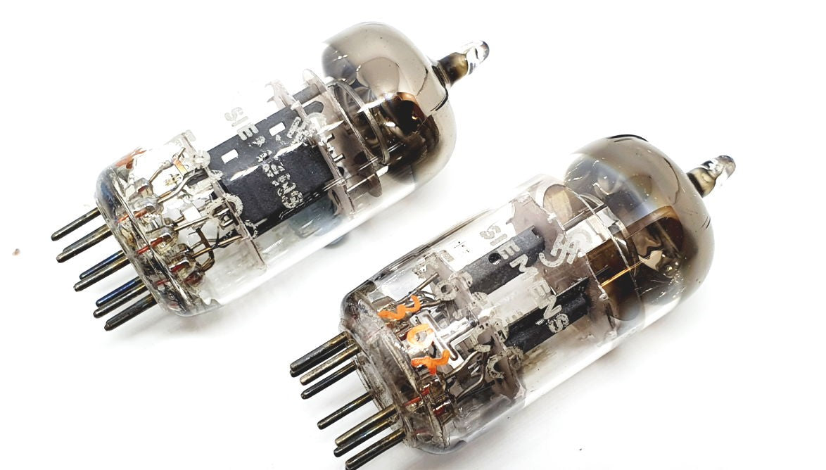 E81CC - 12AT7WA SIEMENS UOS Tripla Mica Coppia Usate (v306 - v307)