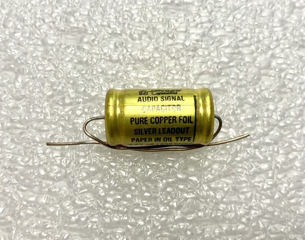 Jensen 0.01uf 630v - Condensatore Carta e Olio in Rame