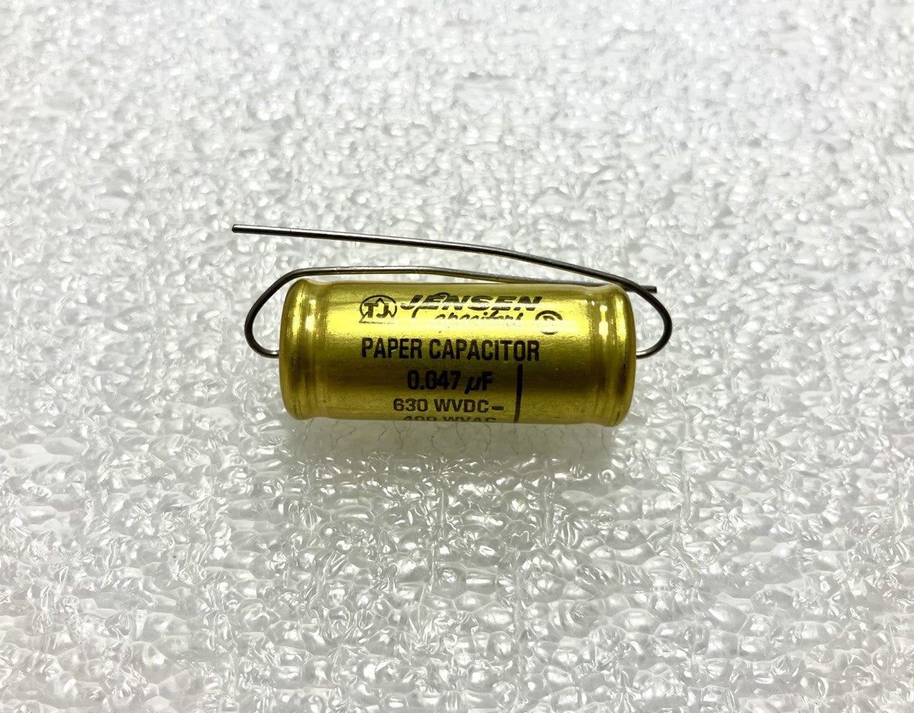 Jensen 0.047uf 630v - Condensatore Carta e Olio in Alluminio