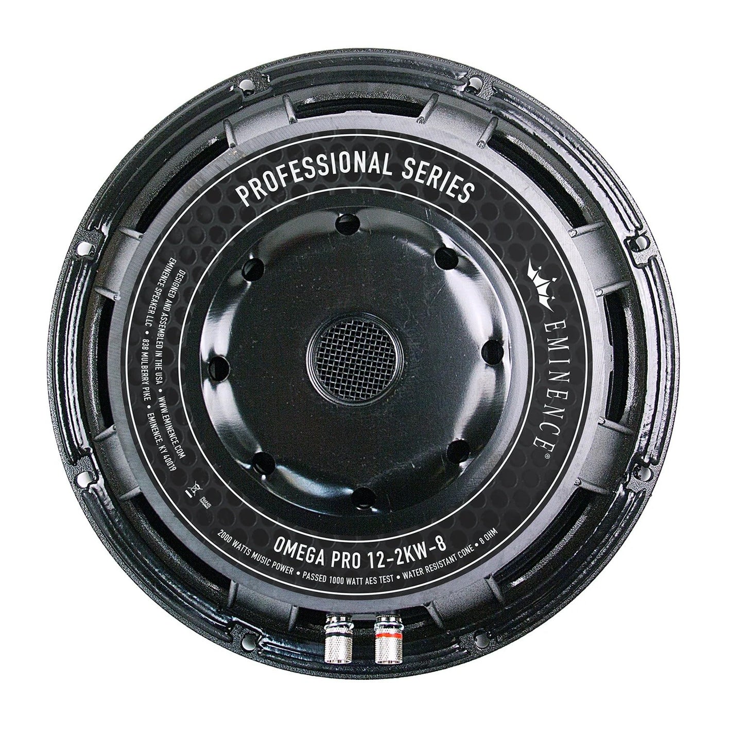 Omega PRO 12-2KW-8 - Eminence - 12" Woofer 8 ohm