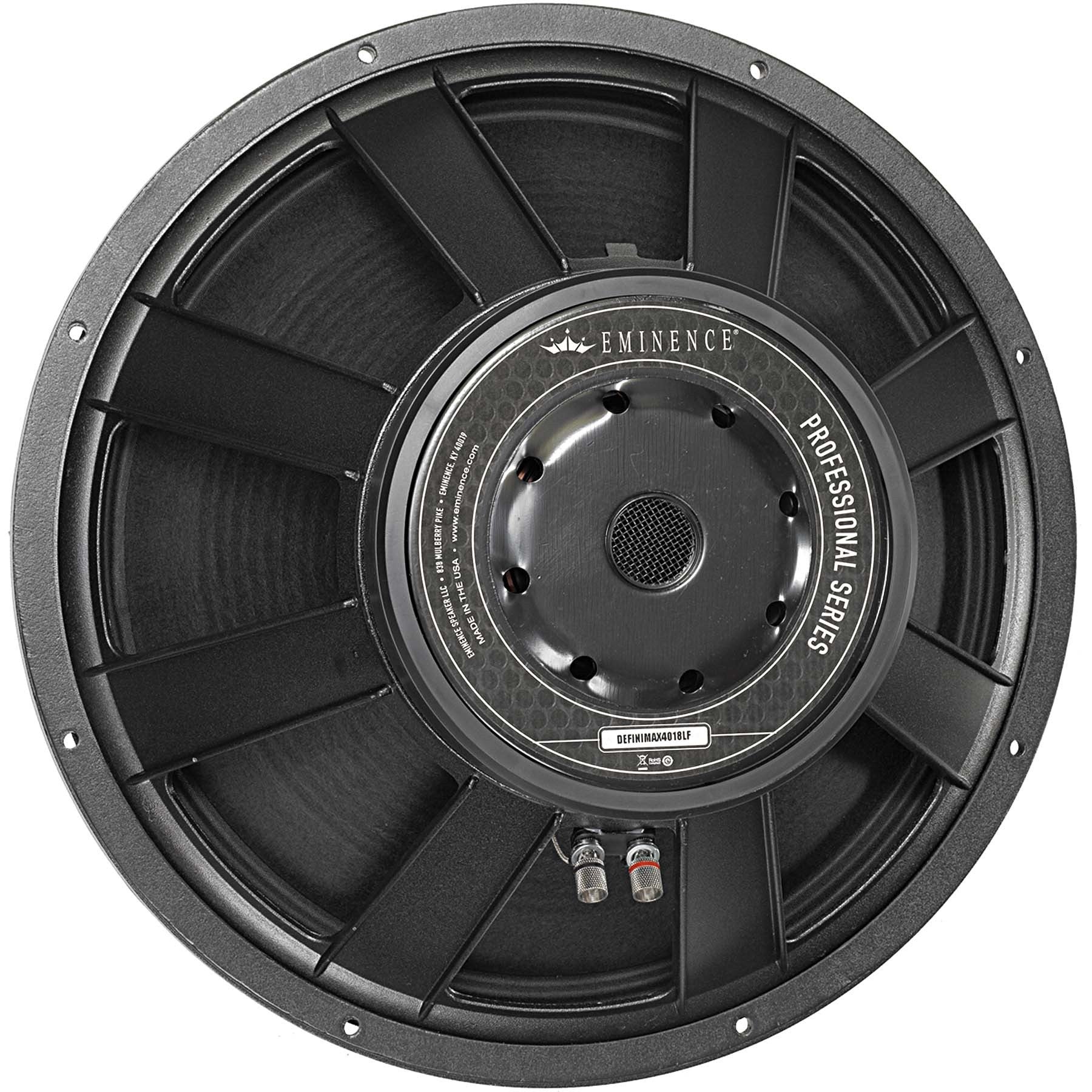 DEFINIMAX 4018LF - Eminence - 18" Woofer 8 ohm