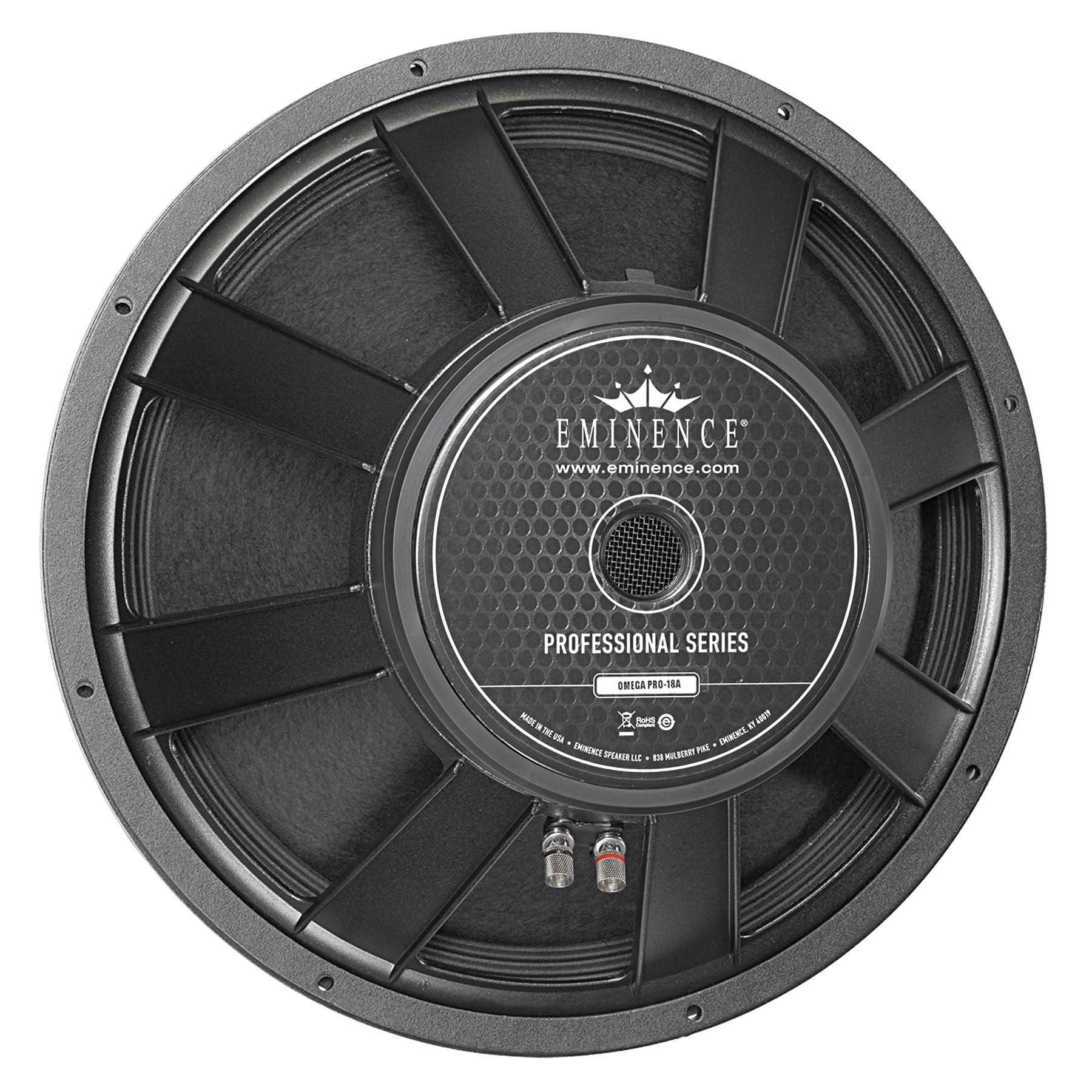 OMEGA PRO-18A - Eminence - 18" Woofer 8 ohm