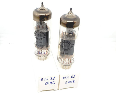 6F3P - ECL82 - 6BM8 Sveltana SED winged "C" NOS Coppia