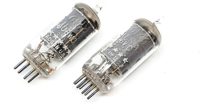 6AU6WC - 6136 - EF94 GE 5 Star USA NOS - 2% SPECIAL SELECTION - Coppia (v16 - v26)