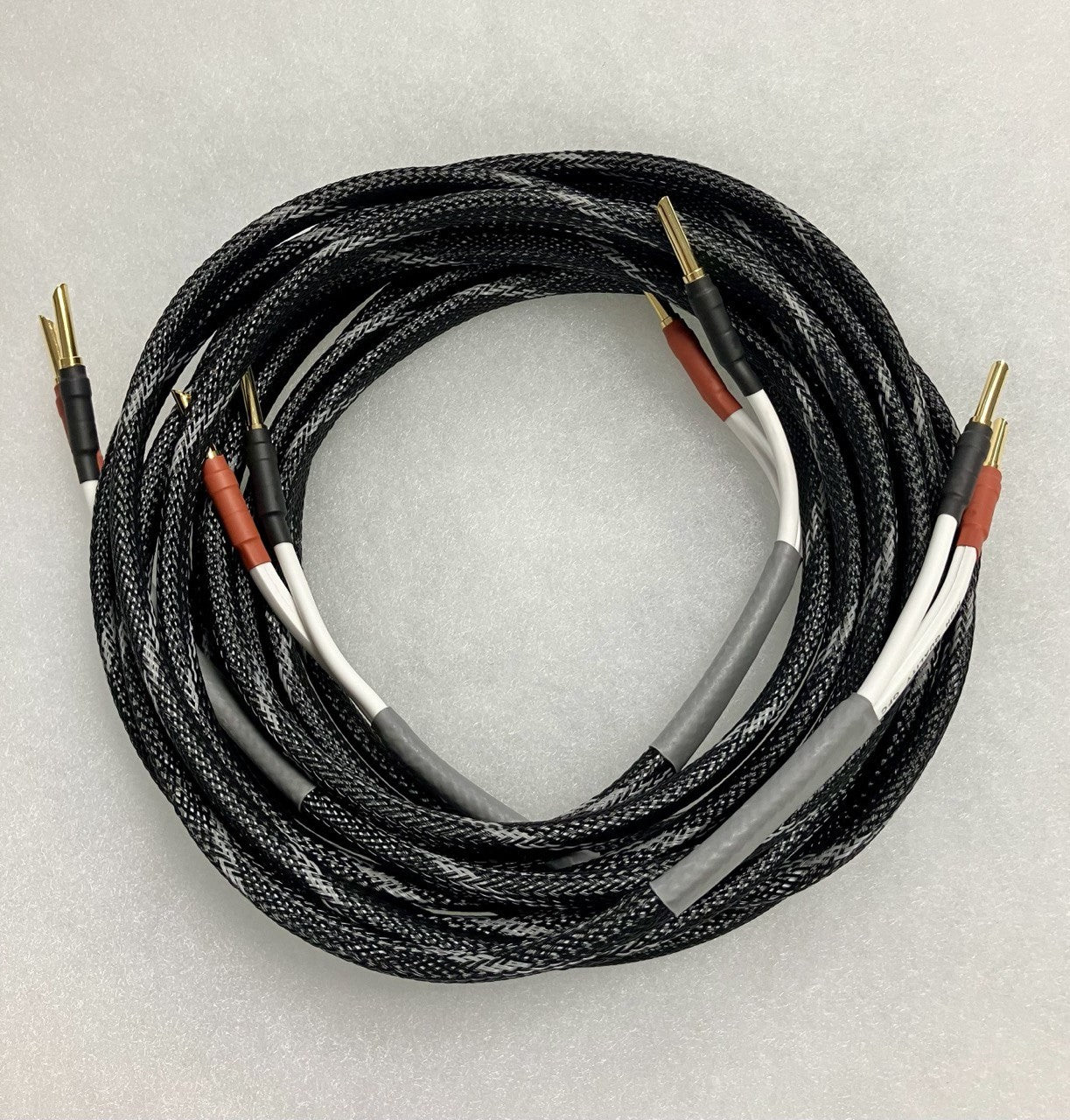 Cavi di potenza - Coppia da 3mt banana 2x2.5mm rame ofc