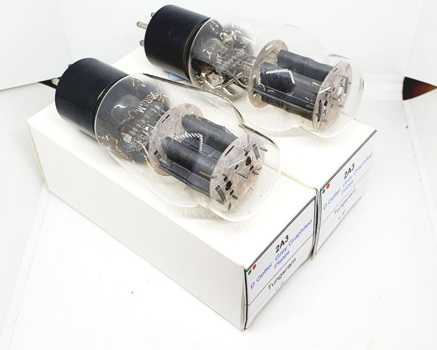 2A3 Tungsram (come alcune RCA) USA NOS Coppia (v8 - v9)