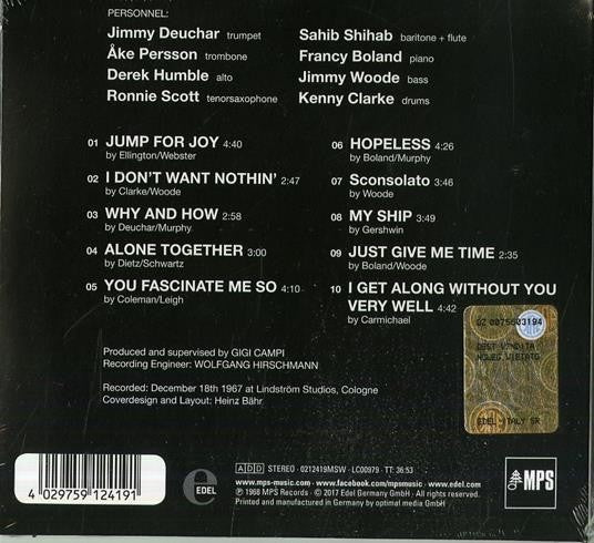 Mark MURPHY - MIDNIGHT MOOD (CD)
