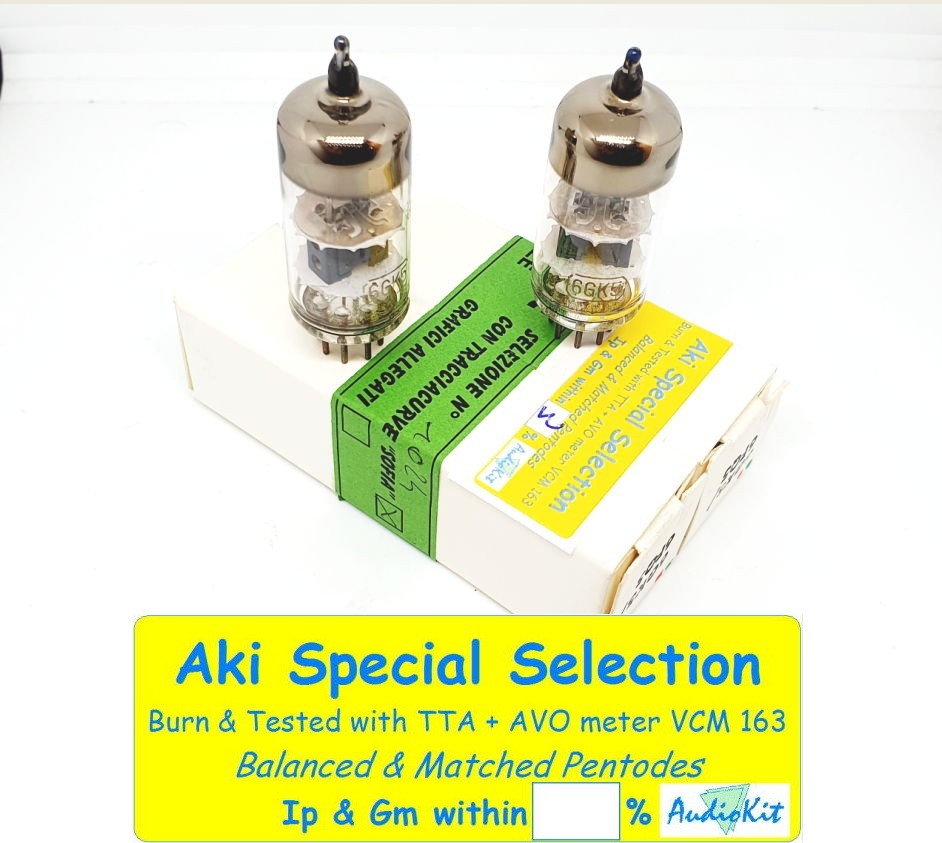 6GK5 - 6FQ5 JAPAN NOS NIB - 4% SPECIAL SELECTION -  Coppia (v14 - v15)