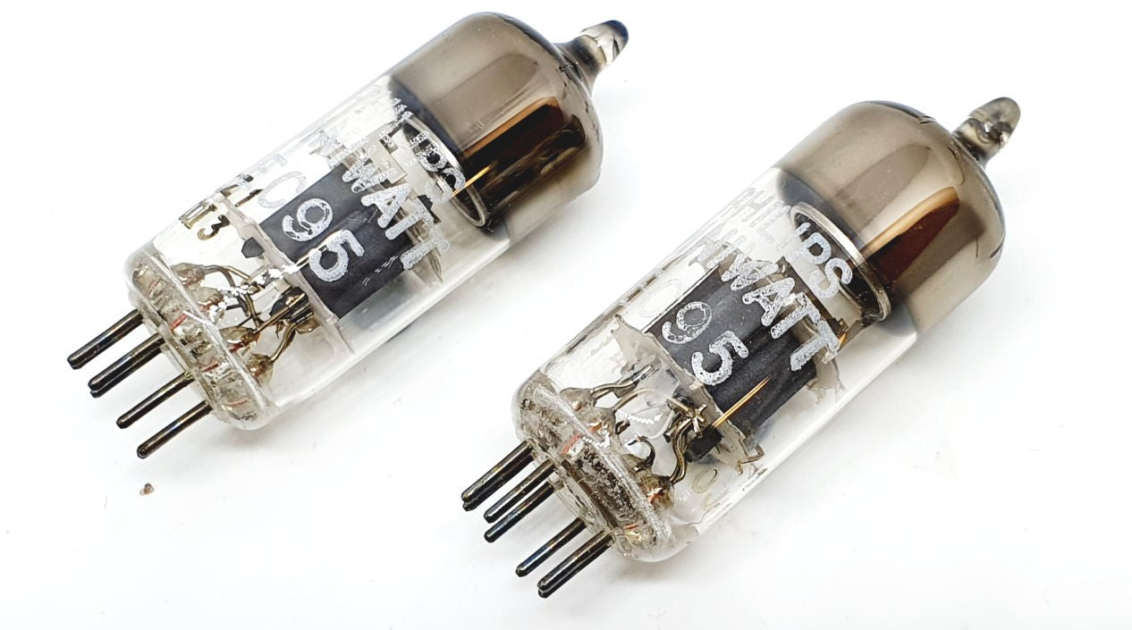 EC95 - 6ER5 Philips Miniwatt Gr. Britain NOS-NIB - 3% SPECIAL SELECTION - Coppia (v3 - v6)
